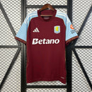 Camisa Aston Villa Home 25/26 Castore Torcedor Masculina - Lançamento